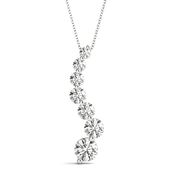 Kora Lab Grown Diamond Journey Pendant & Chain