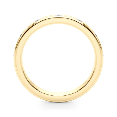 Classic Luxe Diamond Inset Wedding Ring