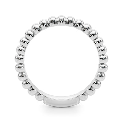 Women's Bead Wedding Ring