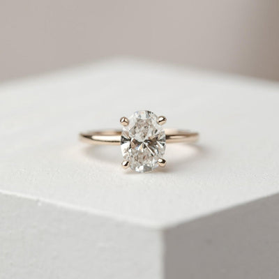 Lara 1.71 ct Oval Lab Grown Diamond Ring