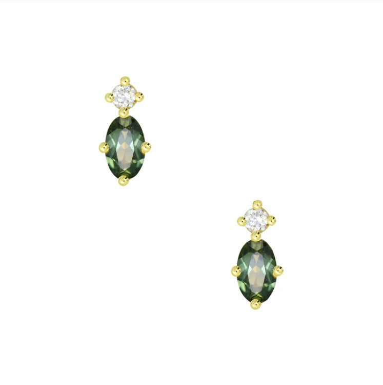 Fleur Sapphire Earrings