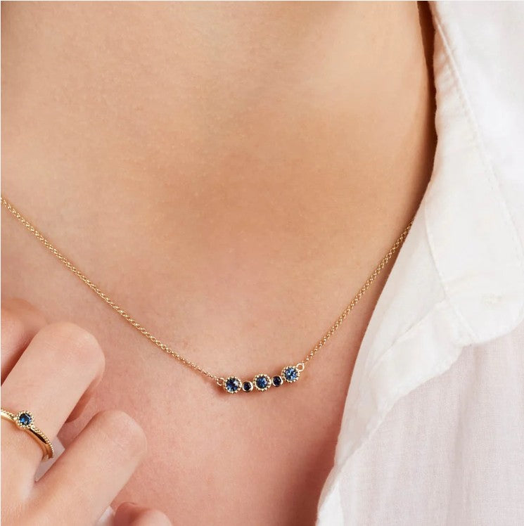 Gwen Sapphire Necklace