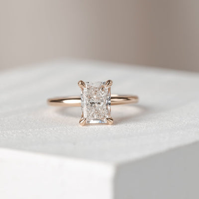 Lara Radiant 2.07ct Lab Grown Diamond Ring