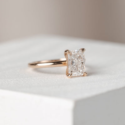 Lara Radiant 2.07ct Lab Grown Diamond Ring