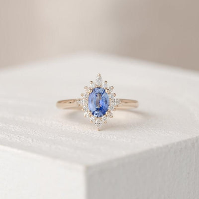 Felicity Oval Ceylon Sapphire Ring