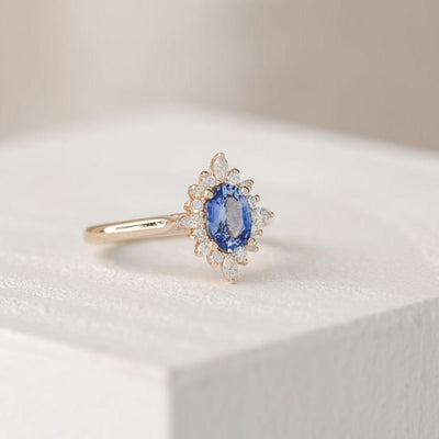 Felicity Oval Ceylon Sapphire Ring