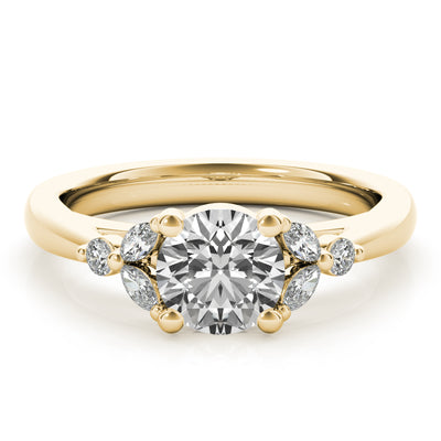 Blair Round Diamond Engagement Ring Setting