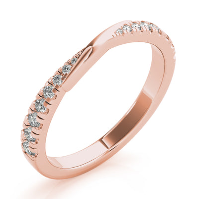 Chantelle Twist Diamond Wedding Ring