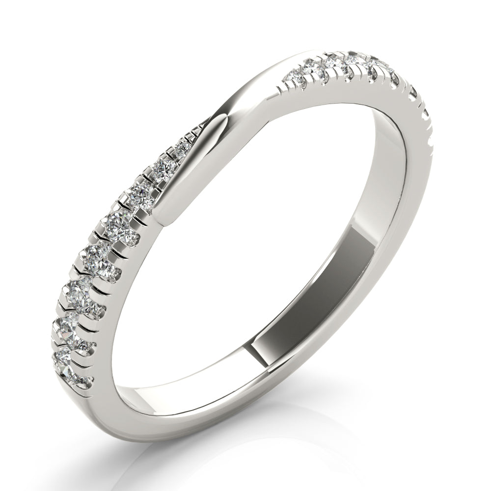 Chantelle Twist Diamond Wedding Ring