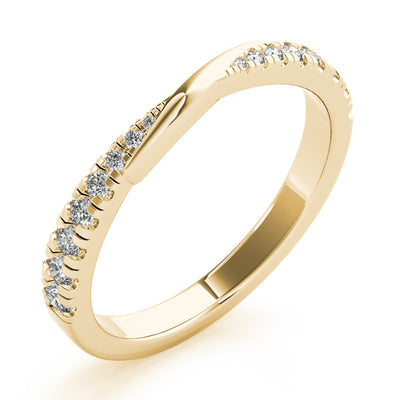 Chantelle Twist Diamond Wedding Ring