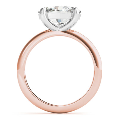 Lara East West Oval Diamond Engagement Ring Setting