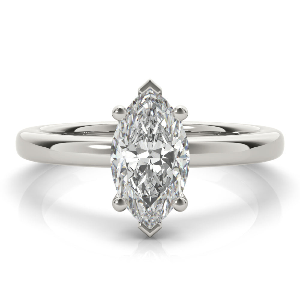 Lara Marquise Diamond Engagement Ring Setting