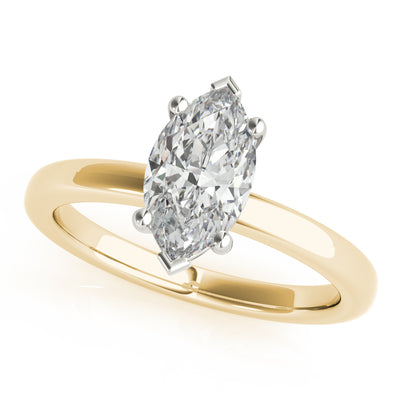 Lara Marquise Diamond Engagement Ring Setting