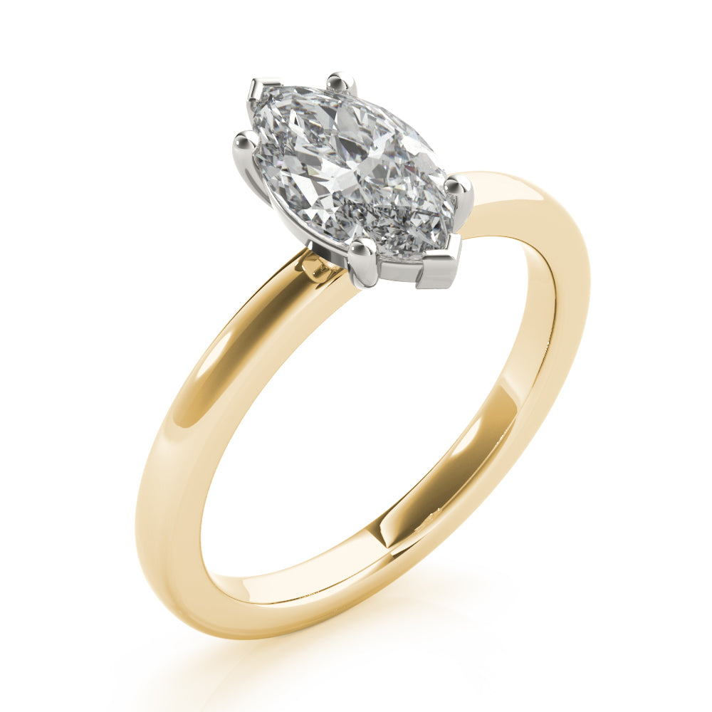 Lara Marquise Diamond Engagement Ring Setting