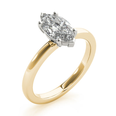 Lara Marquise Diamond Engagement Ring Setting