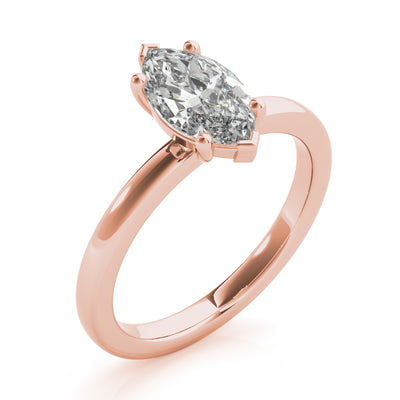 Lara Marquise Diamond Engagement Ring Setting