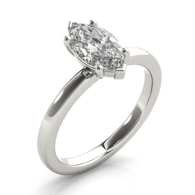 Lara Marquise Diamond Engagement Ring Setting