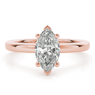 Lara Marquise Diamond Engagement Ring Setting