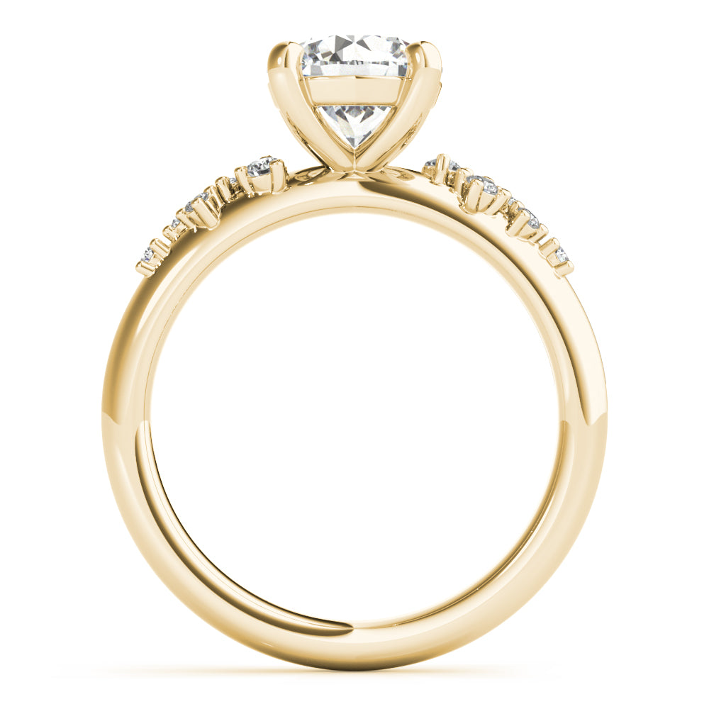 Ivy Round Diamond Engagement Ring Setting