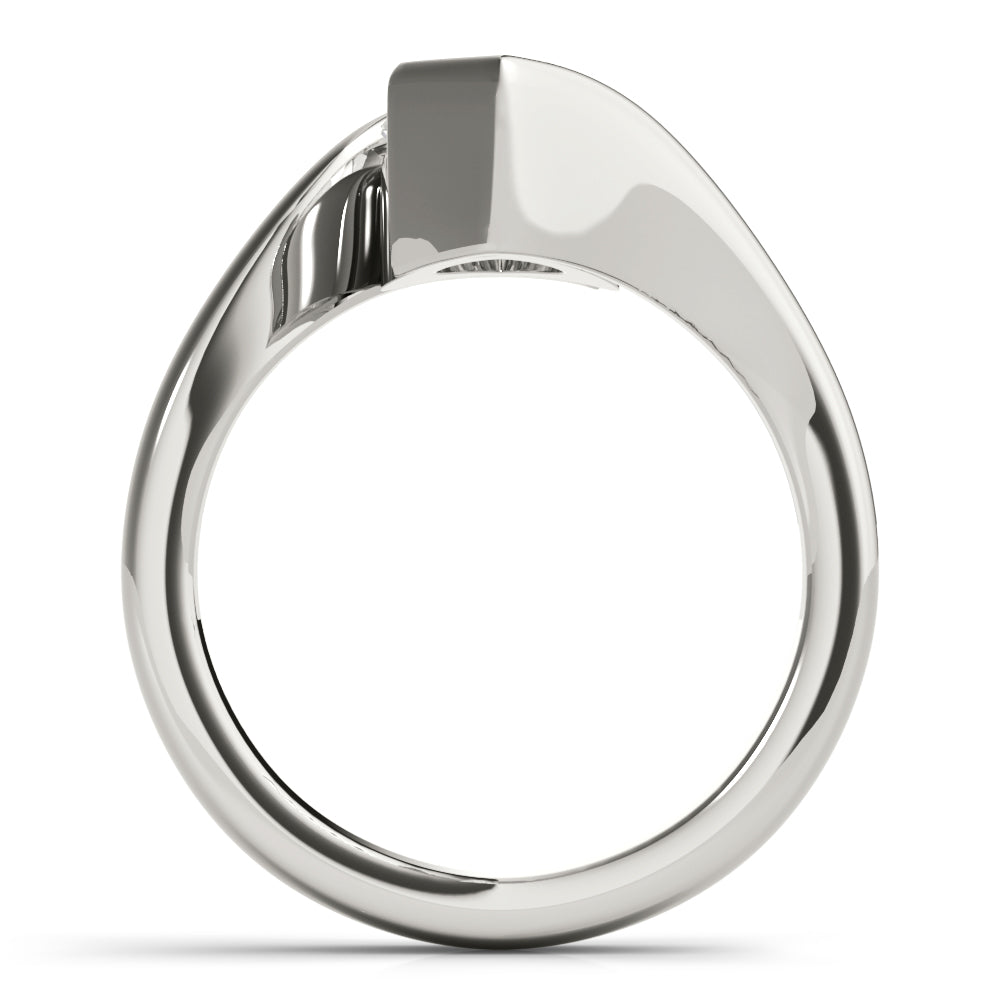 Meadow Marquise Half Bezel Engagement Ring Setting