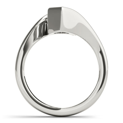 Meadow Marquise Half Bezel Engagement Ring Setting