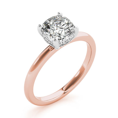 Noelle Square Cushion Diamond Engagement Ring Setting