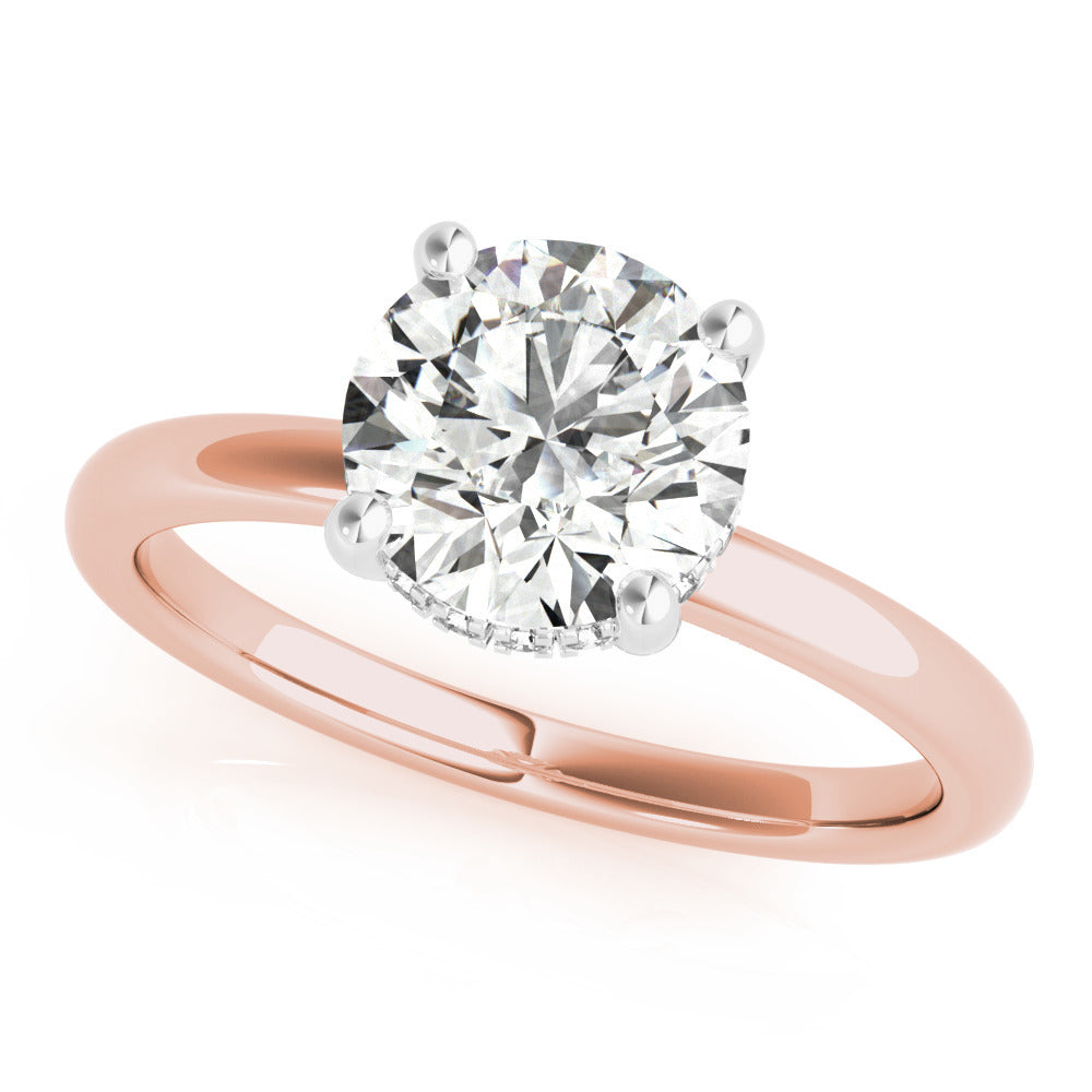 Noelle Round Diamond Engagement Ring Setting