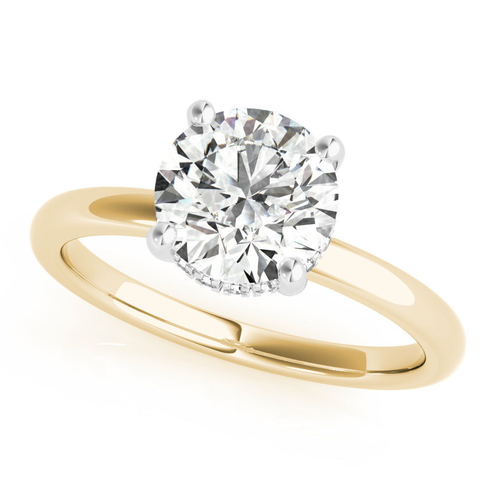 Noelle Round Diamond Engagement Ring Setting