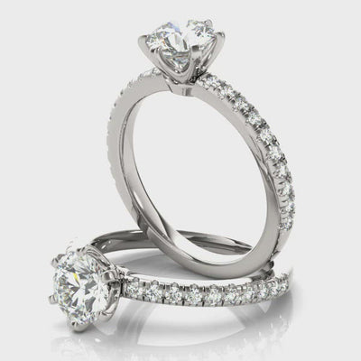 Maisie Diamond Engagement Ring Setting