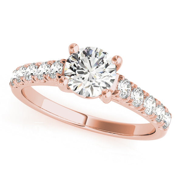 Elysia Diamond Engagement Ring Setting