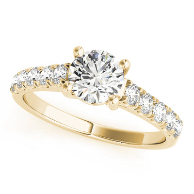 Elysia Diamond Engagement Ring Setting