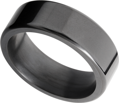 Elysium Kratos Rounded Edge Black Diamond Wedding Ring