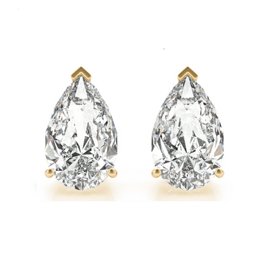 Sierra Pear Lab Grown Diamond Studs