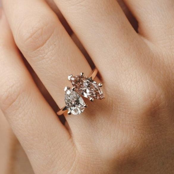Toi En Moi Engagement Rings