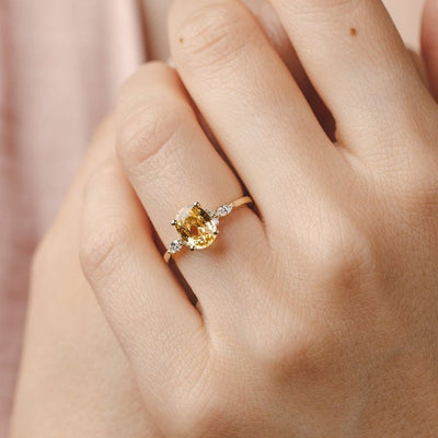 Yellow Sapphire Rings