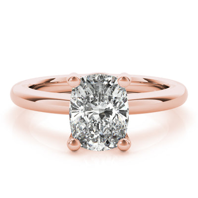 Courtney Cushion Diamond Engagement Ring Setting