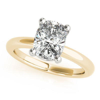 Courtney Cushion Diamond Engagement Ring Setting