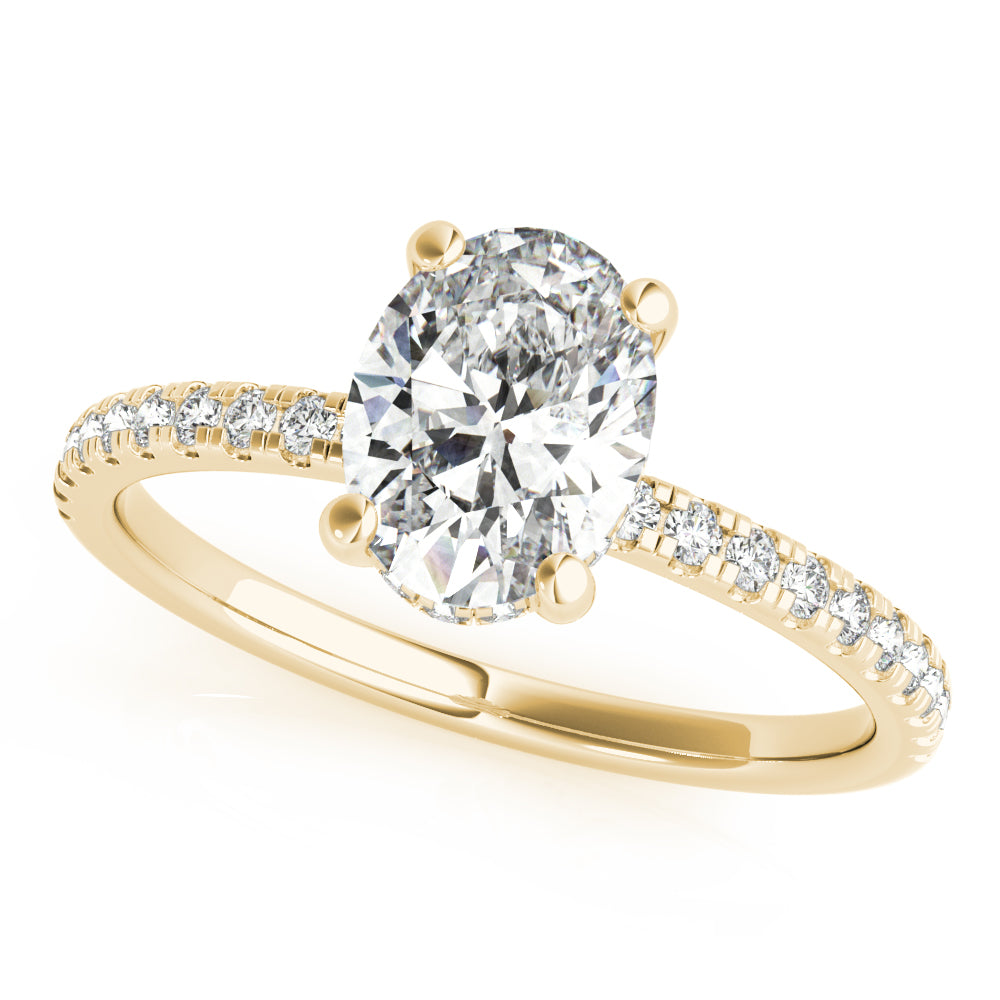 Oval Engagement Rings