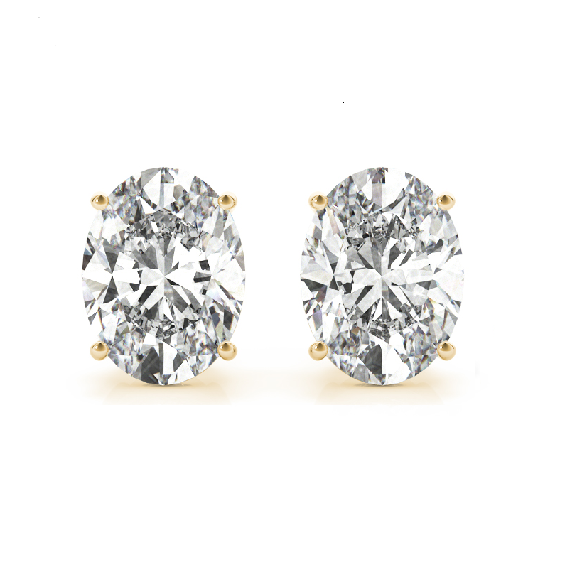 Shiloh Oval Lab Grown Diamond Studs