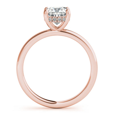 Noelle Square Cushion Diamond Engagement Ring Setting