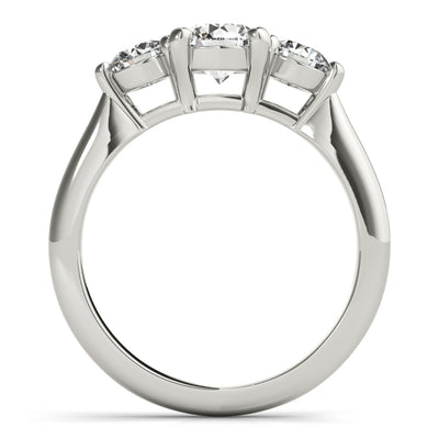 Charlotte Midi Round Trilogy Diamond Engagement Ring Setting