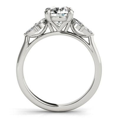 April Diamond Engagement Ring Setting