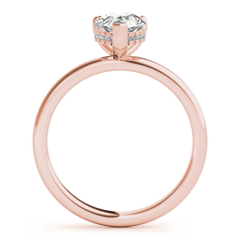 Noelle 3-Prong Pear Diamond Engagement Ring Setting