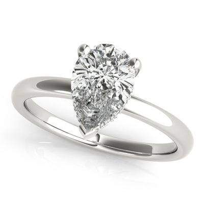 Noelle 3-Prong Pear Diamond Engagement Ring Setting