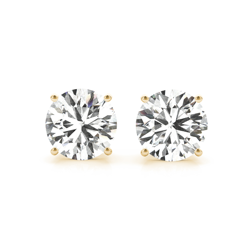 Kaya Round Lab Grown Diamond Studs